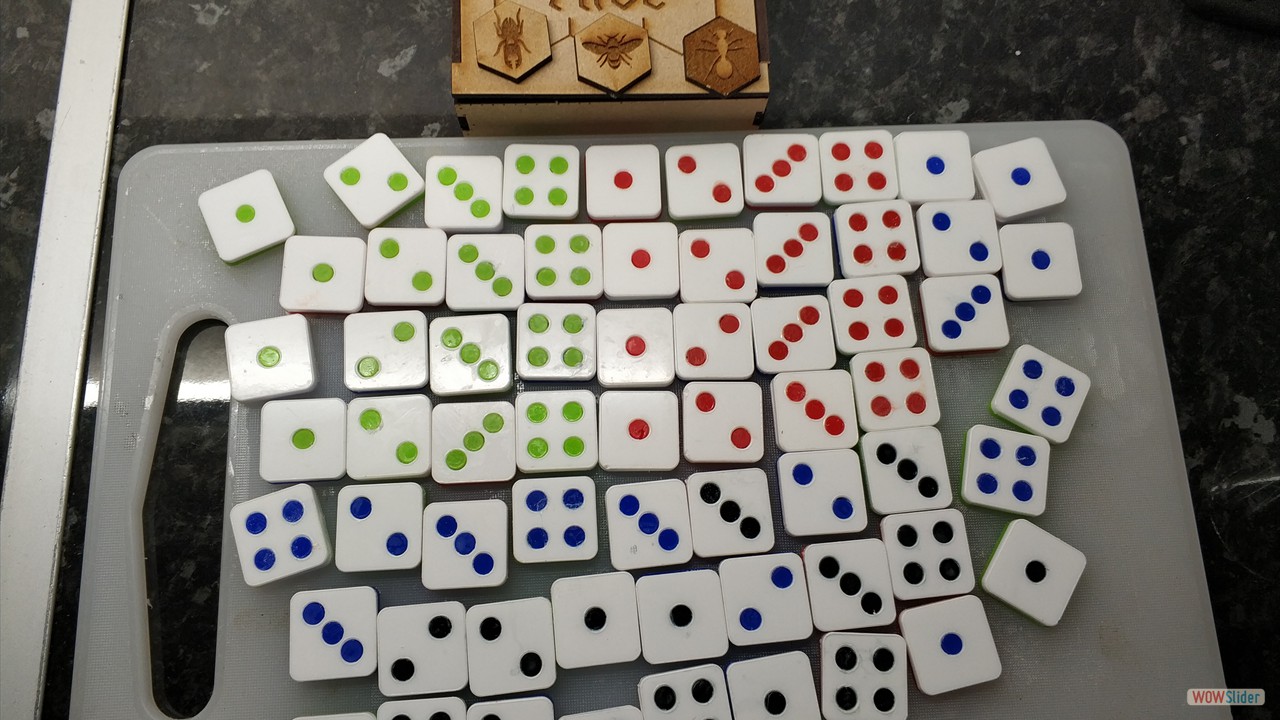 Make custom dice and games laser cut and assembled